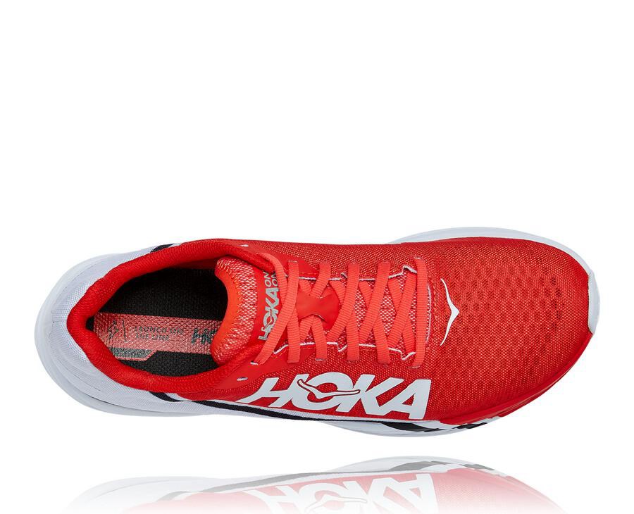 Zapatillas Running Hoka One One Mujer - Rocket X - Rojas/Blancas - EKL428730